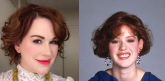 Happy birthday Molly Ringwald: Pretty in Pink star joins the 50 club