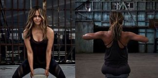 Build a body like Halle Berry, 52, with a $3.60 concrete block from Bunnings