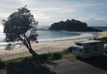 Switching off at Seal Rocks, NSW