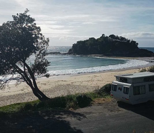 Switching off at Seal Rocks, NSW